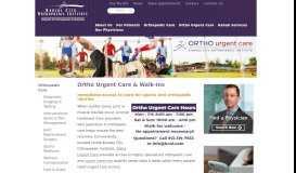 
							         Ortho Urgent Care | Kansas City Orthopedic & Sports Injuries								  
							    