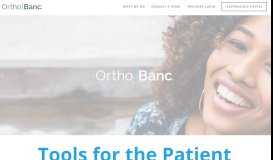 
							         OrthoBanc Orthodontic Payment Plan Drafting and Management ...								  
							    