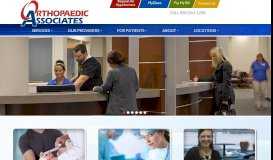 
							         Orthopaedic Associates: Home								  
							    