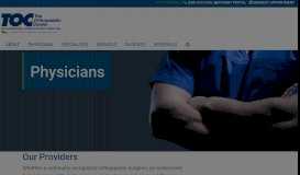
							         Orthopaedic Doctors | Huntsville AL | Physical Therapists - Toc								  
							    