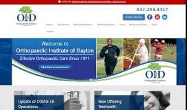 
							         Orthopaedic Institute of Dayton								  
							    