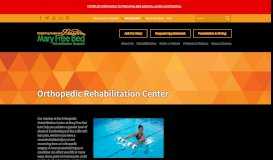 
							         Orthopedic Outpatient Therapy | Knee Pain | Shoulder Pain								  
							    