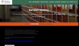 
							         Orthopedic Patient Portal - Pediatric Orthopaedic Associates								  
							    