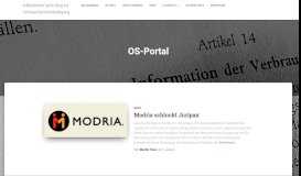 
							         OS-Portal Archive - Willkommen beim Blog zur ...								  
							    