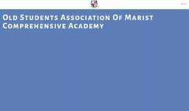 
							         O.S.A.M.C.A – Old Students Association Marist Comprehensive ...								  
							    