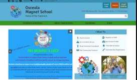 
							         Osceola Magnet School: Home								  
							    