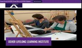 
							         Osher Lifelong Learning Institute - Furman University								  
							    