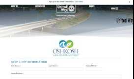 
							         Oshkosh Area School District | Oshkosh Area United Way								  
							    