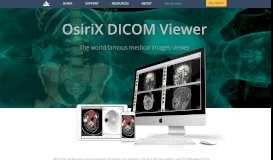 
							         OsiriX DICOM Viewer | The world famous medical imaging viewer								  
							    