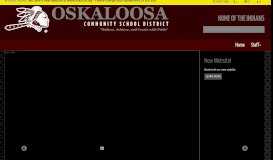 
							         Oskaloosa Community School District | Oskaloosa								  
							    
