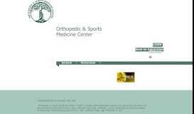 
							         osmc | Legal Disclaimers - Orthopedic & Sports Medicine								  
							    