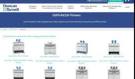 
							         OSPS-RICOH Printers - Duncan-Parnell								  
							    
