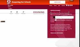 
							         Ossining Union Free School District: Home								  
							    