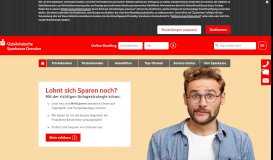 
							         Ostsächsische Sparkasse Dresden: Internet-Filiale								  
							    