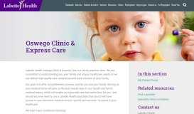 
							         Oswego Clinic & Express Care | Labette Health								  
							    