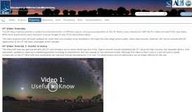 
							         OT Video Tutorials - ALMA Science Portal at NRAO								  
							    
