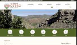 
							         Otero County, NM | Official Website								  
							    