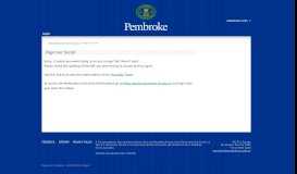 
							         Other Helpful Links and Resources » Pembroke Community Portal								  
							    