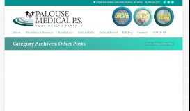 
							         Other Posts – Palouse Medical								  
							    
