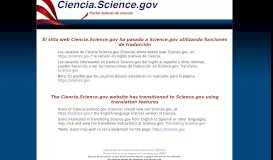 
							         Otros Portales Nacionales de Ciencia - Science.gov								  
							    
