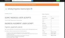 
							         ottaky/Ingress-Userscripts - Libraries.io								  
							    