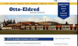 
							         Otto-Eldred School District - Home								  
							    