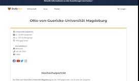 
							         Otto-von-Guericke-Universität Magdeburg - Studiengänge und ...								  
							    