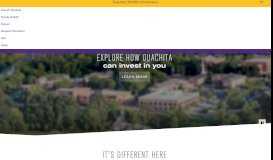 
							         Ouachita Baptist University: Homepage								  
							    