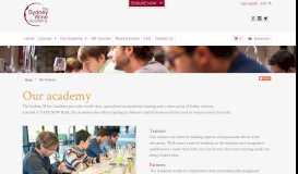 
							         Our academy -The Sydney Wine Academy-TAFE								  
							    