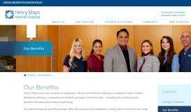 
							         Our Benefits | Henry Mayo Newhall Hospital								  
							    