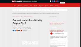 
							         Our best stories from Divinity: Original Sin 2 | PC Gamer								  
							    