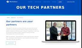 
							         Our big-brand technology partners | Office Solutions IT								  
							    