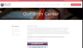 
							         Our Birth Center — Willow Midwives								  
							    