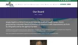 
							         Our Board - Ampla Health								  
							    