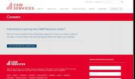 
							         our Careers page - Careers | C&W Services								  
							    