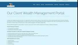 
							         Our Client Wealth Management Portal - Pinnacle Wealth Planning								  
							    