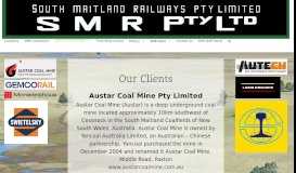 
							         Our Clients - South Maitland Railways								  
							    