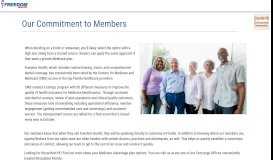 
							         Our Commitment to Members | Freedom Health								  
							    