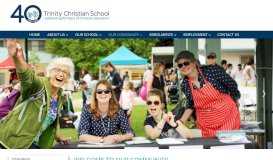
							         Our Community - Trinity Christian School								  
							    