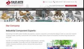 
							         Our Company - Fast-Rite International, Inc								  
							    