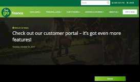 
							         Our customer portal now has even more features! - Fair Go Finance								  
							    