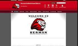 
							         Our District - Kerman Unified School District								  
							    
