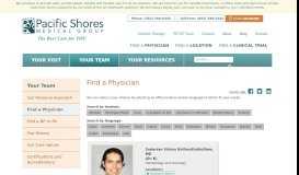 
							         Our Doctors at Pacific Shores Medical Group - Pacific Shores Medical ...								  
							    