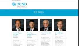 
							         Our Doctors - Dayton Center for Neurological Disorders								  
							    