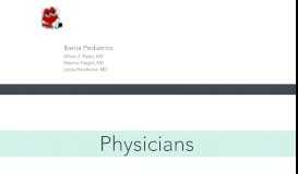 
							         Our Doctors | Iberia Pediatrics								  
							    