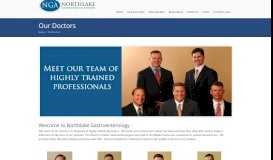 
							         Our Doctors | Northlake Gastroenterology Associates								  
							    
