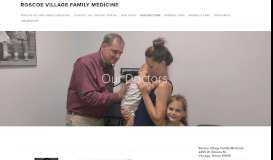 
							         Our Doctors — Roscoe Village Family Medicine								  
							    