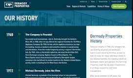 
							         Our History | Dermody Properties								  
							    