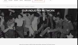 
							         Our industry network | Australian Film Television and Radio School								  
							    