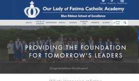 
							         Our Lady Of Fatima School								  
							    